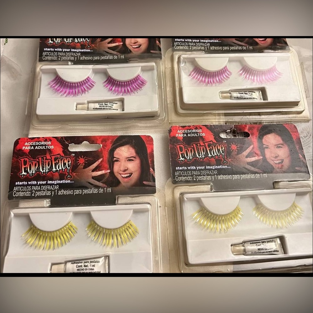 Pop Up Face Party Lashes New Qty 4